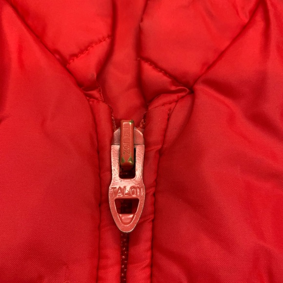 VTG 80s 90s Chalk Line Coca Cola Red Puffer Vest - Picture 4 of 7